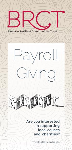 Payroll Giving leaflet front page